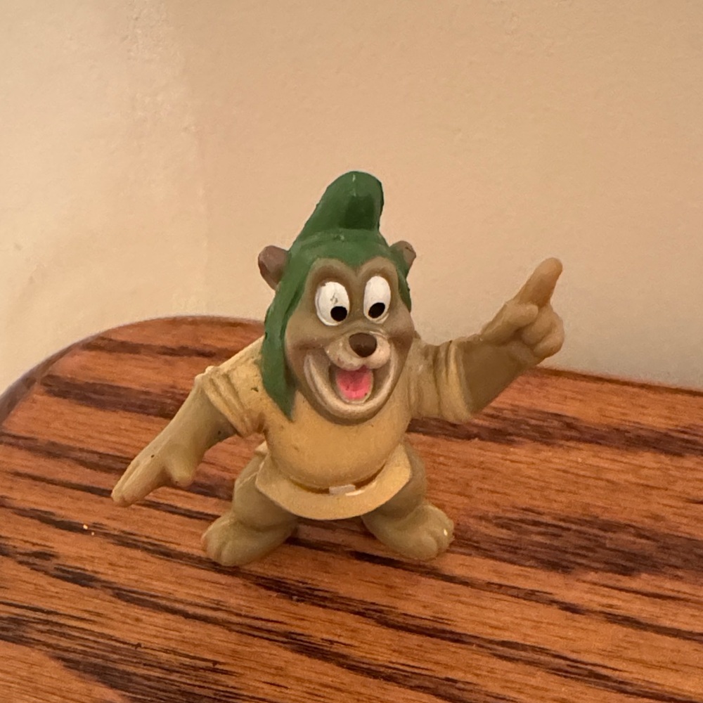 Book & Figures from Disney Cartoon Gummi Bears: Tummi, Sunni, Cubbi & Gruffi - Picture 6 of 16